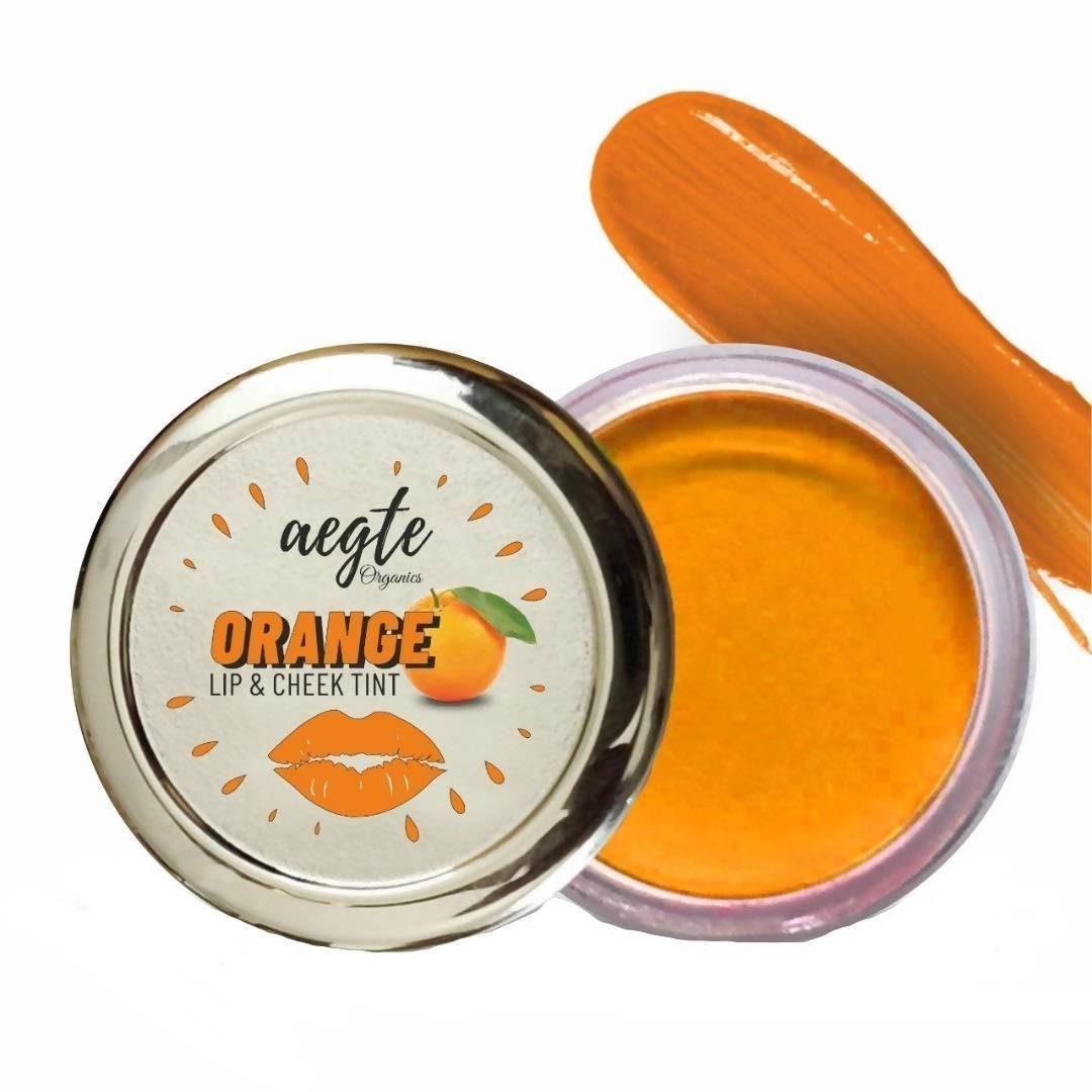 Aegte Organics Orange Peel Lip & Cheek Tint Balm uses