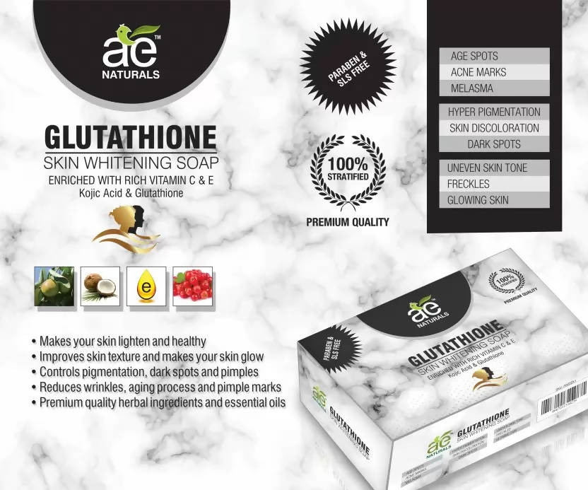 Ae Naturals Glutathione Skin Lightening Soap