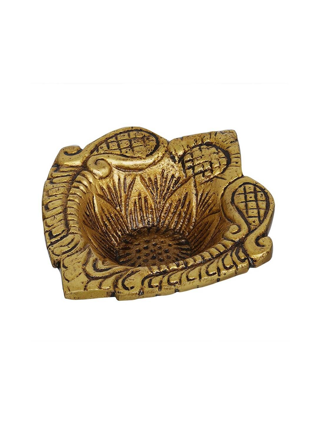 eCraftIndia Beige Ethnic Design Diyas - Distacart