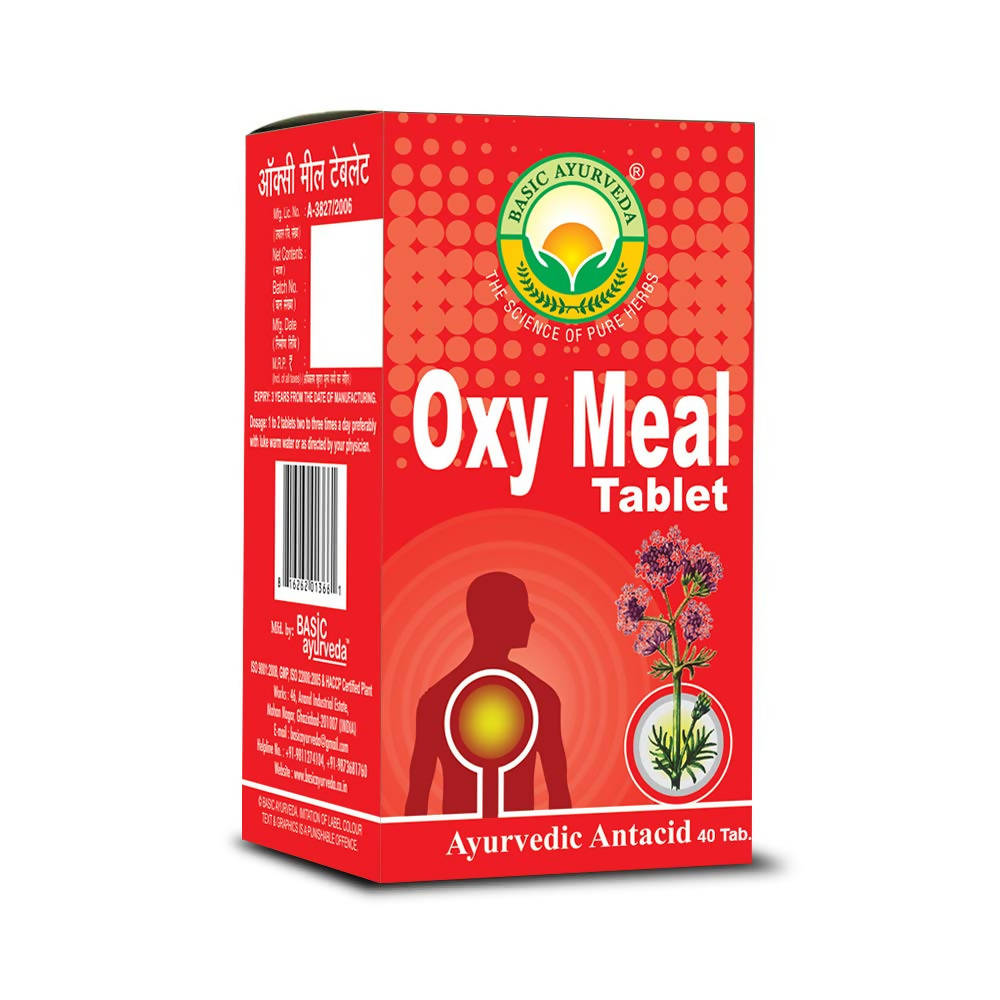Basic Ayurveda Oxy Meal 40 Tablets