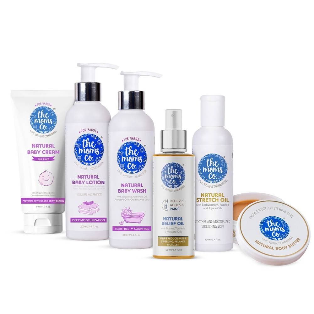 The Moms Co Natural Mom And Baby Signature Gift Box - Distacart