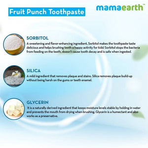 Mamaearth Fruit Punch Toothpaste For Babies