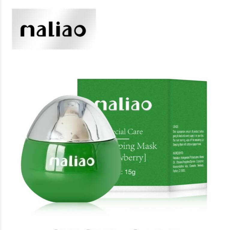 Maliao Special Care Lip Sleeping Mask With Green Tea Extract - Distacart