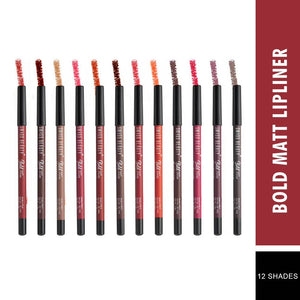 Swiss Beauty Bold Matt Lip Liner Set - Distacart