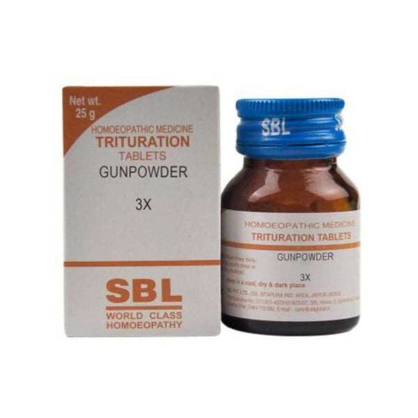 SBL Homeopathy Gunpowder Trituration Tablets - Distacart
