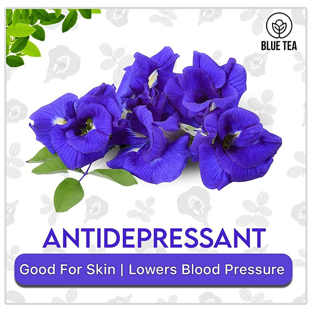 Blue Tea Butterfly Pea Herbal Tea Bags - Distacart