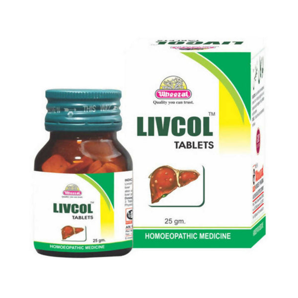 Wheezal Homeopathy Livcol Tablets - Distacart