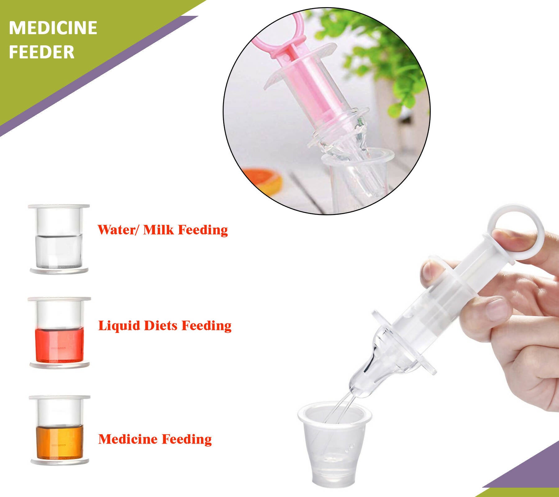 Safe-O-Kid Bpa Free Silicone Liquid Medicine Feederdropper With Box For Baby, Pink - Distacart