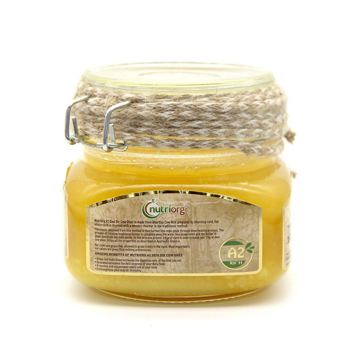 Nutriorg Desi Gir Cow Ghee - Distacart