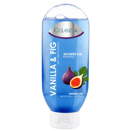 Celozia Vanilla & Fig Shower Gel - Distacart