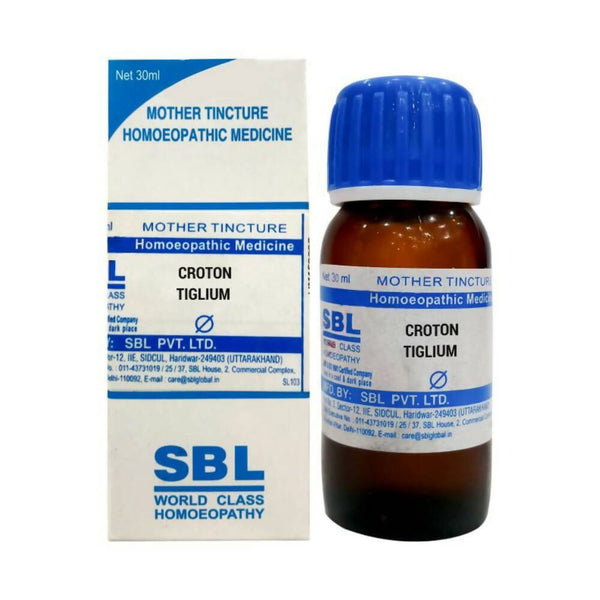SBL Homeopathy Croton Tiglium Mother Tincture Q - Distacart