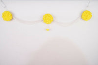Thumbnail for Kundan HandiKrafts Yellow Rose Bunch Thoranna - Distacart