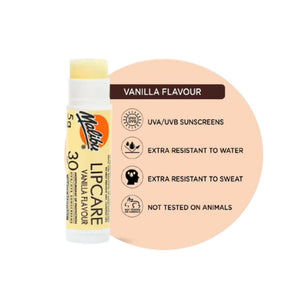 Malibu Vanilla Lip Balm SPF 30 Vegan - Distacart