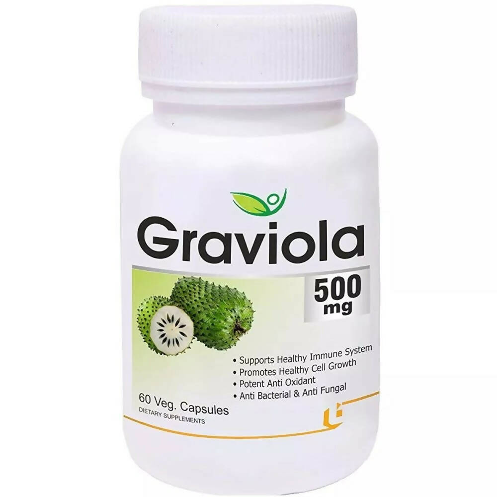 Biotrex Graviola 500mg Veg Capsules - Distacart