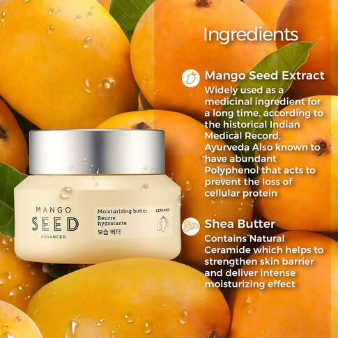 The Face Shop Mango Seed Moisturizing Butter - Distacart