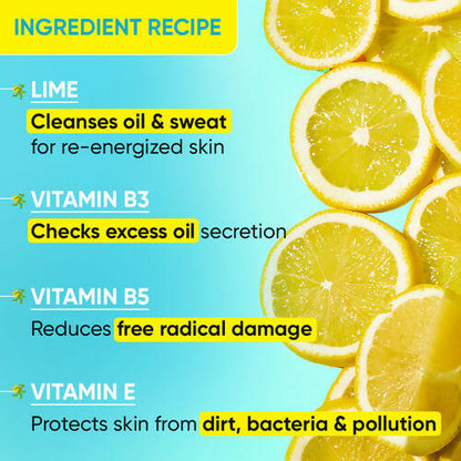Dot & Key Lime Rush Sports Face Wash - Distacart