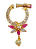 AD Ruby Designer Nose Ring (Left Side)