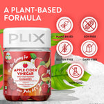 Thumbnail for PLIX The Plant Fix Apple Cider Vinegar Gummies for Skin & Hair - Distacart