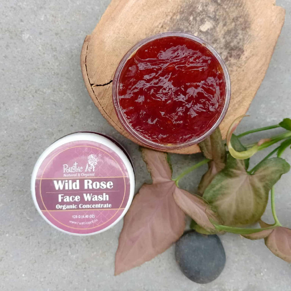 Rustic Art Wild Rose Face Wash