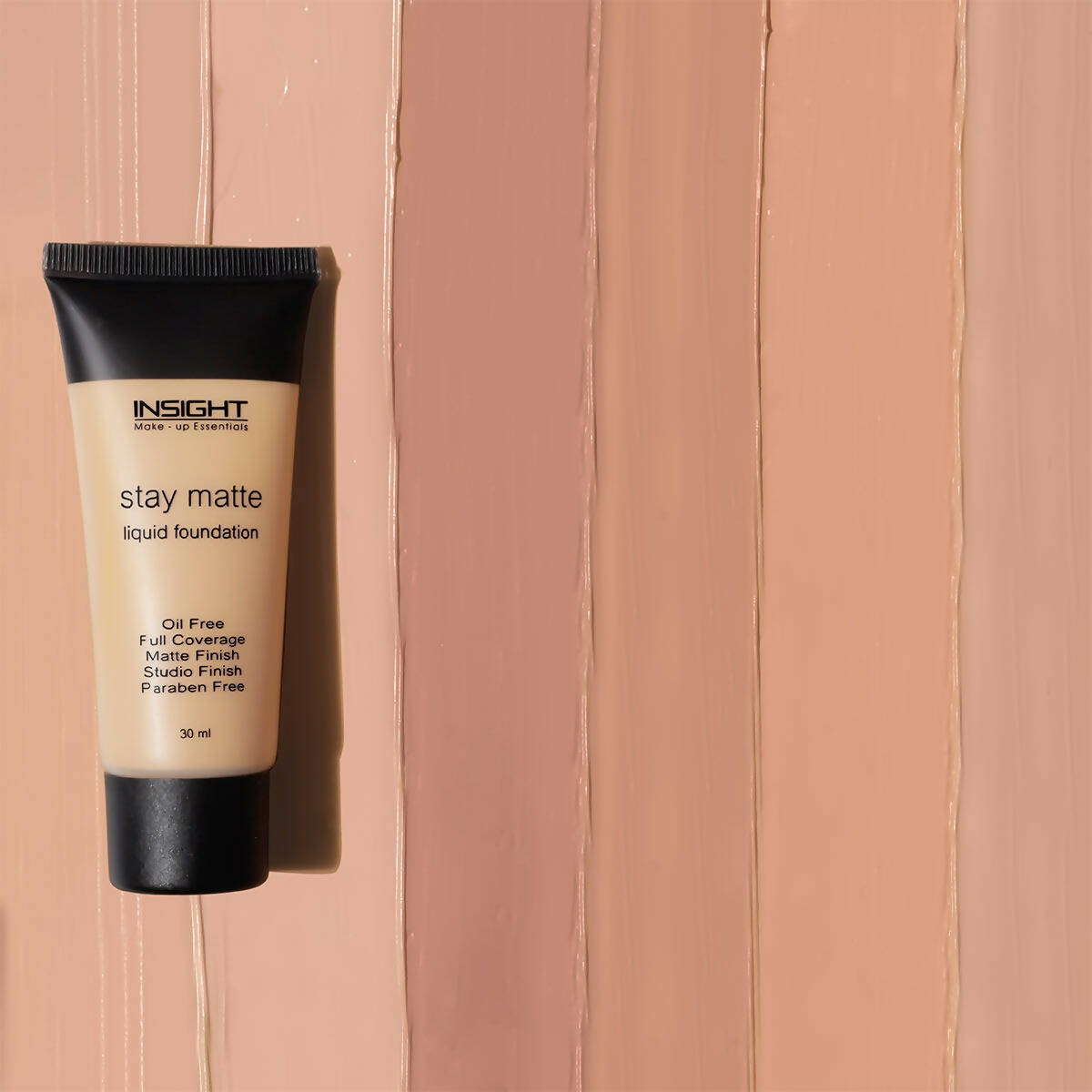 Insight Cosmetics Stay Matte Liquid Foundation - Nude Beige - Distacart