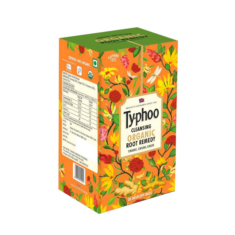 Typhoo Cleansing Organic Root Remedy Tea Bags