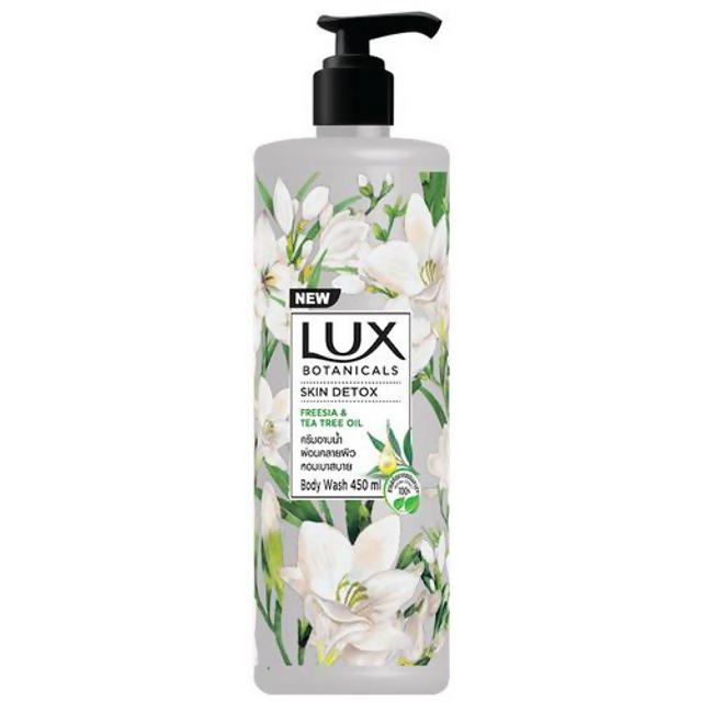 Lux Botanicals Skin Detox Body Wash with Freesia & Tea Tree Oil - Distacart