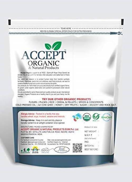 Accept Organic Ragi Flour