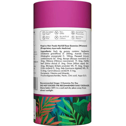 Kapiva Ayurveda Hairfall Ease Gummies For Women - Distacart