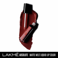 Thumbnail for Lakme Absolute Matte Melt Liquid Lip Color - Red Vibe