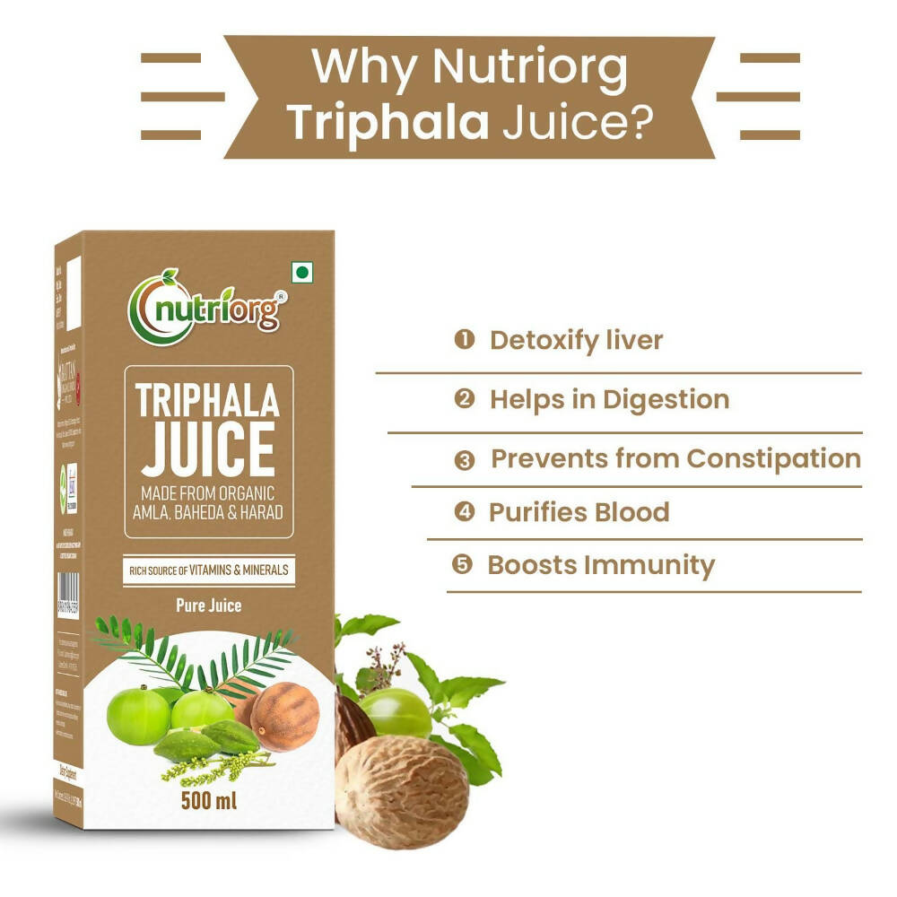 Nutriorg Triphala Juice - Distacart