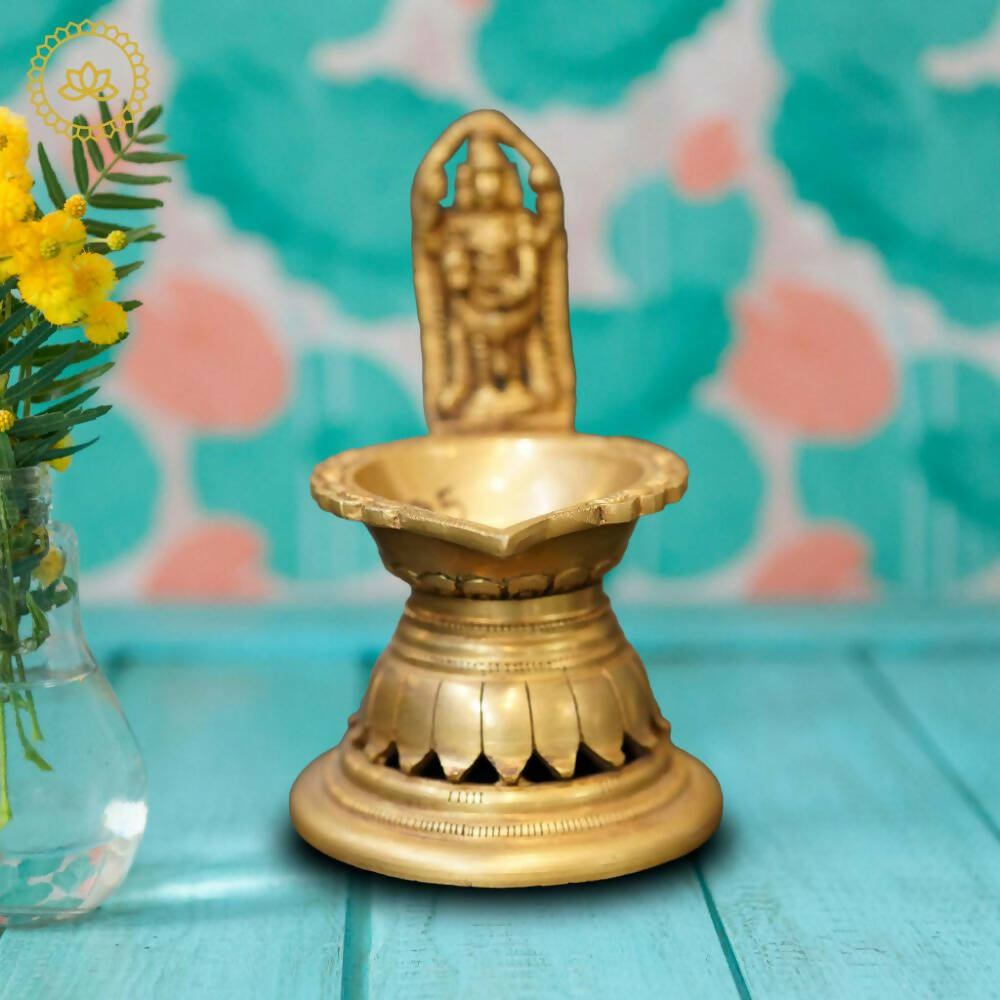 Brass Venkatramana Diya - Distacart