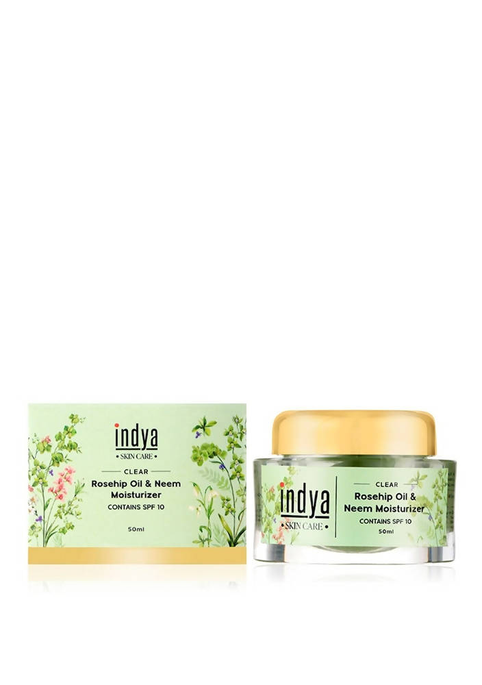 Indya Rosehip Oil & Neem Moisturiser