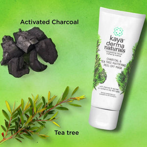 Kaya Charcoal & Tea Tree Mattifying Peel-Off Mask