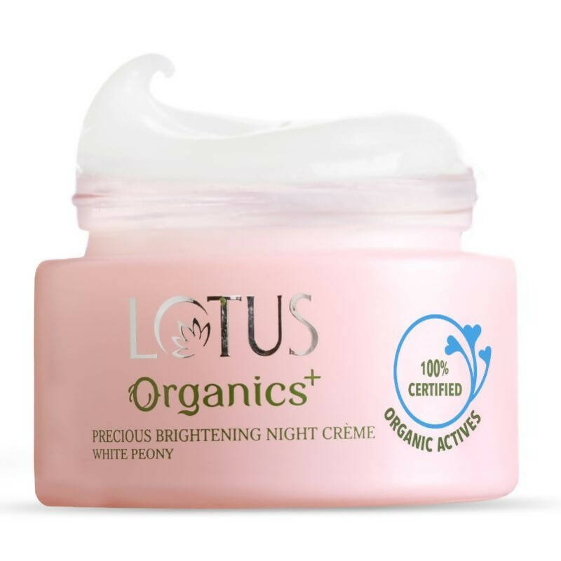 Lotus Organics+ Precious Brightening Night Cream - Distacart