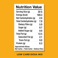 Thumbnail for Lo Low Carb Dosa Mix