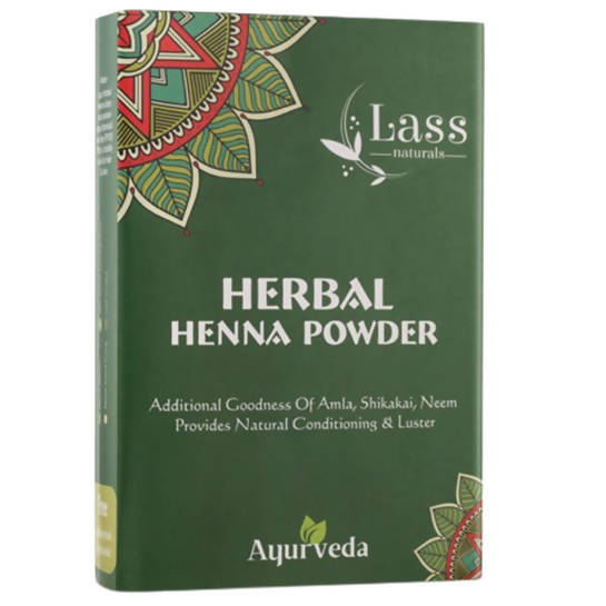 Lass Naturals Herbal Henna Powder - Distacart