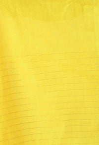 Thumbnail for Mominos Fashion Moeza Yellow Bhagalpuri Handloom Silk Raj Shree Saree with unstitched Blouse piece - Distacart