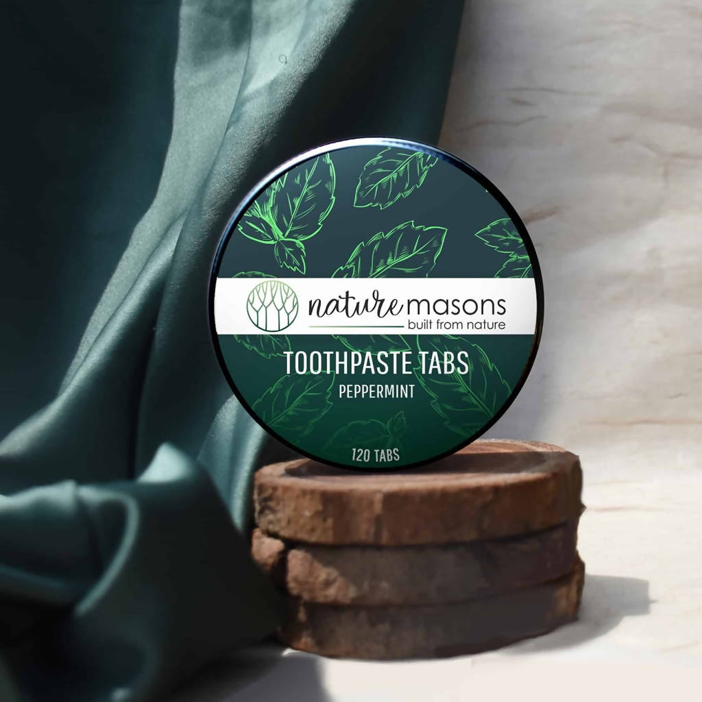 Nature Masons Toothpaste Tabs Peppermint - Distacart