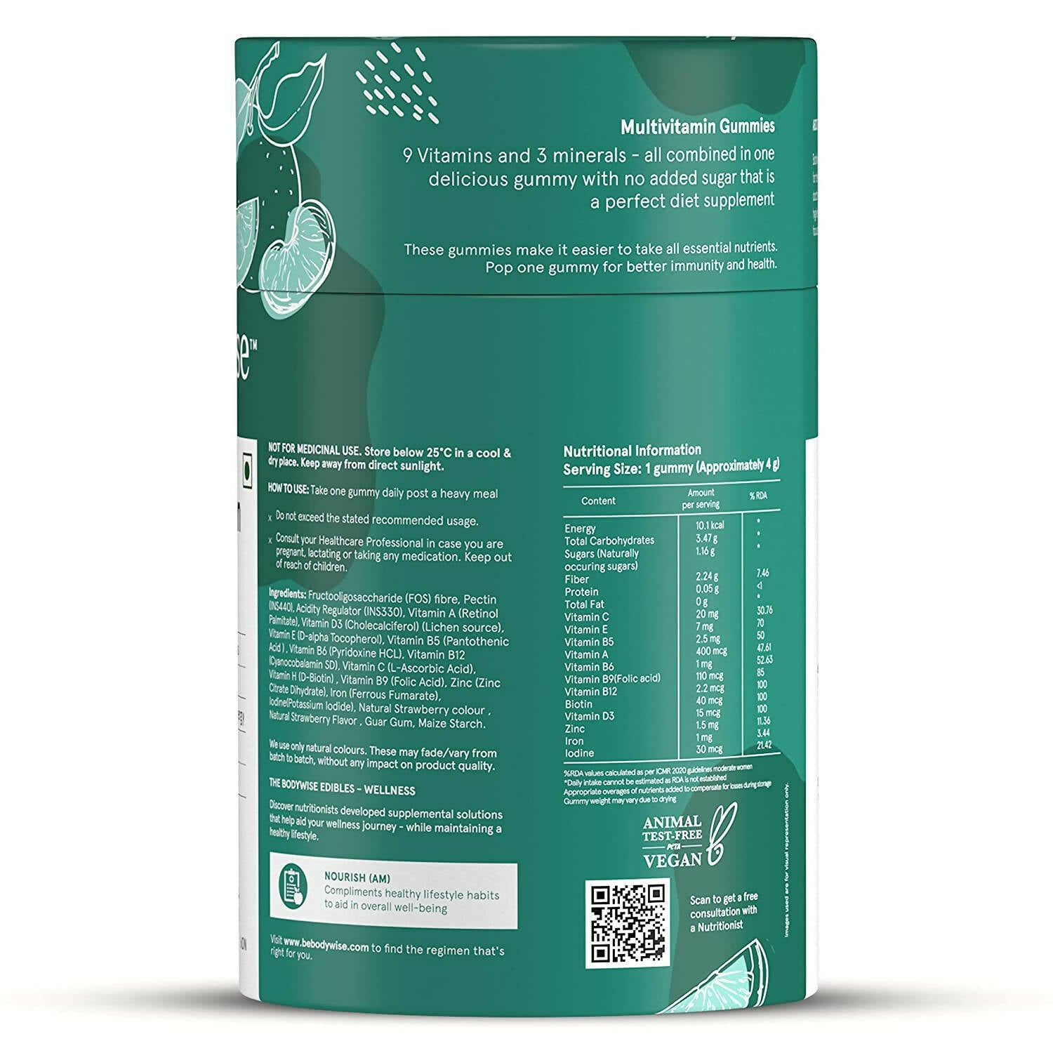 BeBodywise Multivitamin Gummies - Distacart