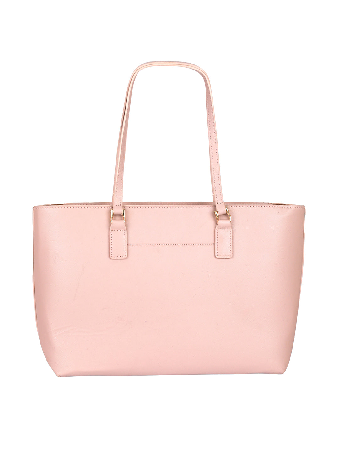Priyaasi Women Blush Pink Solid Tote Bag - Distacart