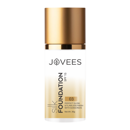 Jovees Silk Foundation SPF 15 - Distacart
