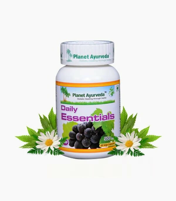 Planet Ayurveda Daily Essentials Capsules - Distacart