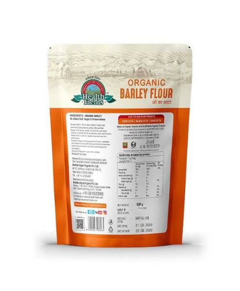 Health Fields Organic Barley Flour - Distacart
