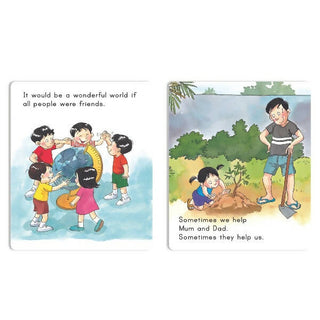 Jolly Scholars Social Well Being Stories Books Set of 8| Ages 3-6 Years| Learn Good Manner, Respect, Helping Everyone - Distacart