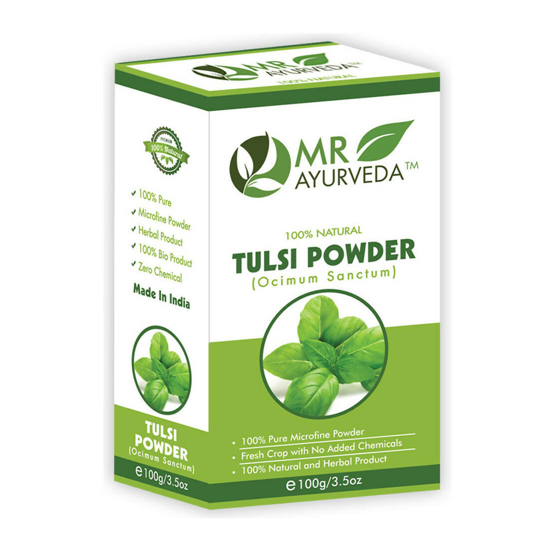 MR Ayurveda Tulsi Powder - Distacart