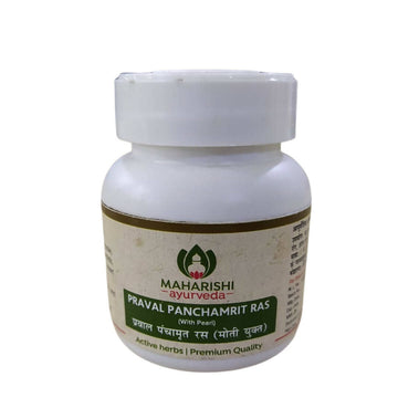 Maharishi Ayurveda Praval Panchamrit Ras (with Pearls) - Distacart