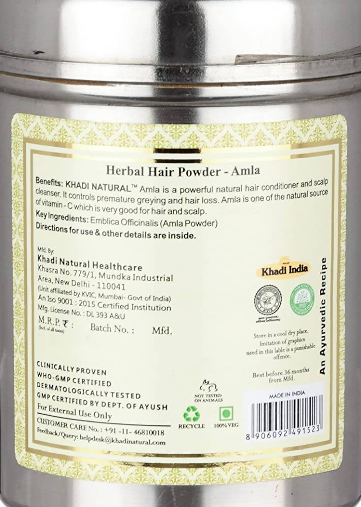 Khadi Natural Herbal Amla Hair Powder