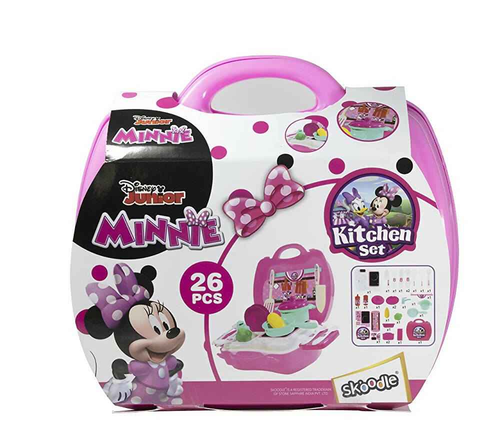 Skoodle Disney Junior Minnie Kitchen Set - Distacart