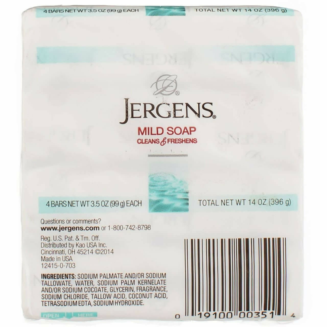 Jergens Mild Soap - Distacart