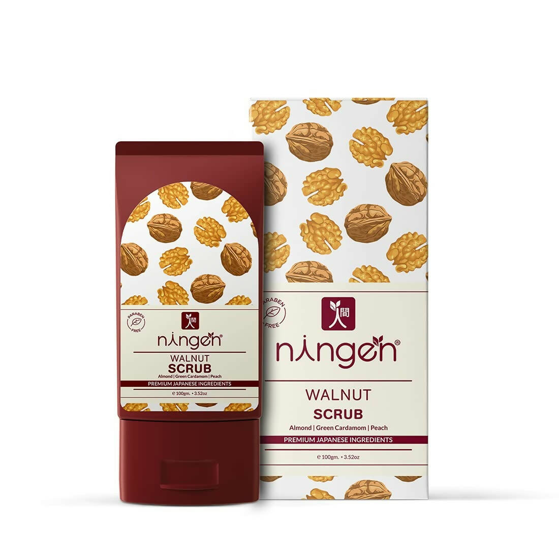 Ningen Walnut Face Scrub - Distacart